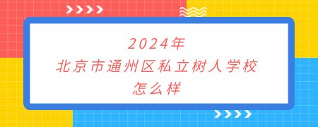 2024年北京市通州区私立树人学校怎么样？