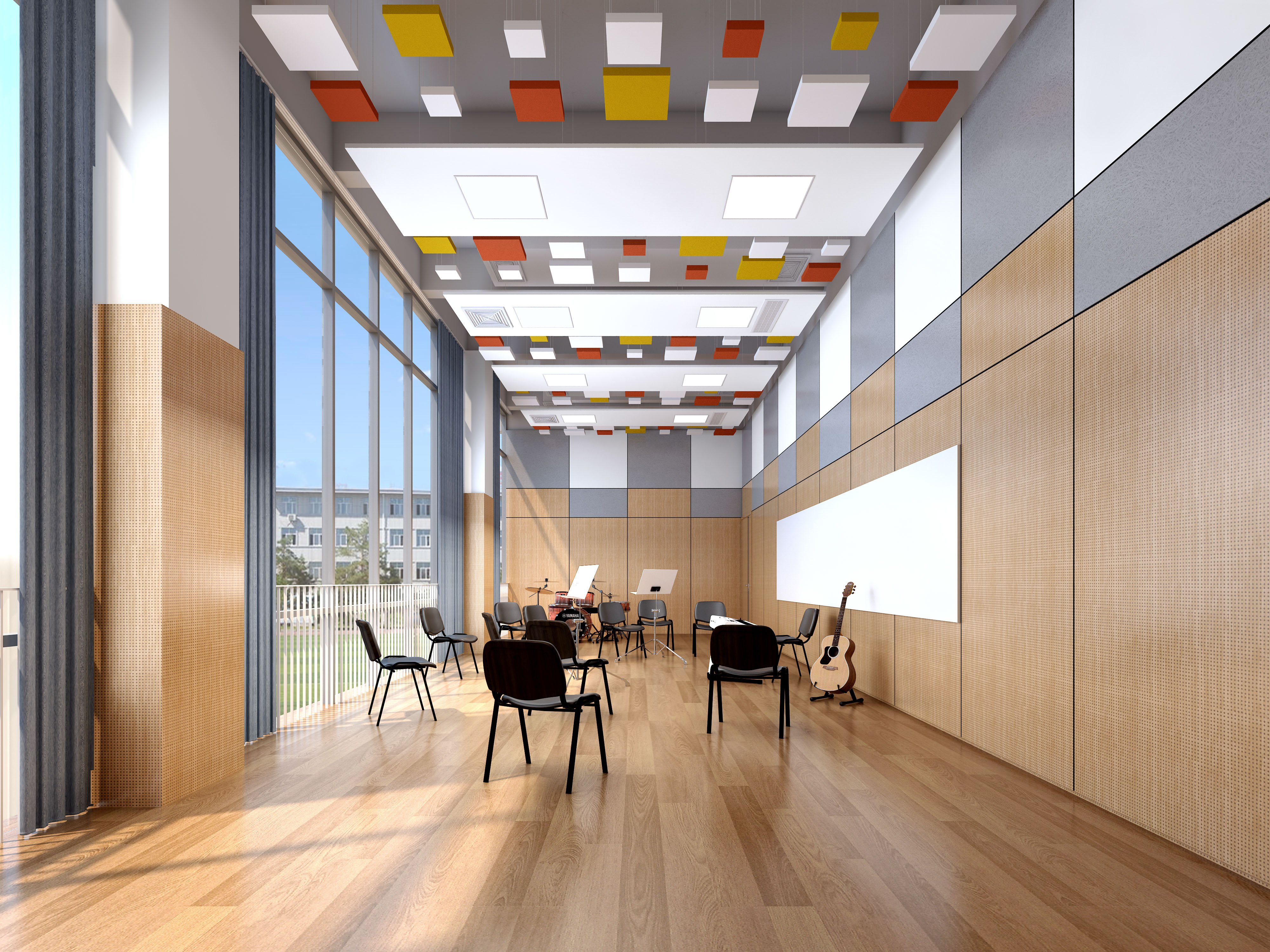 上海新加坡国际学校走廊图片